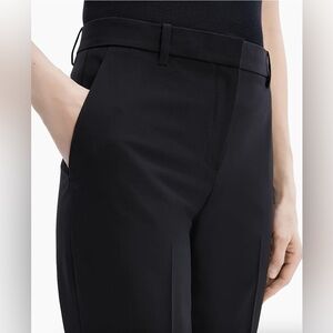 Theory Treeca Wool-blend cropped pants size 12 NWT